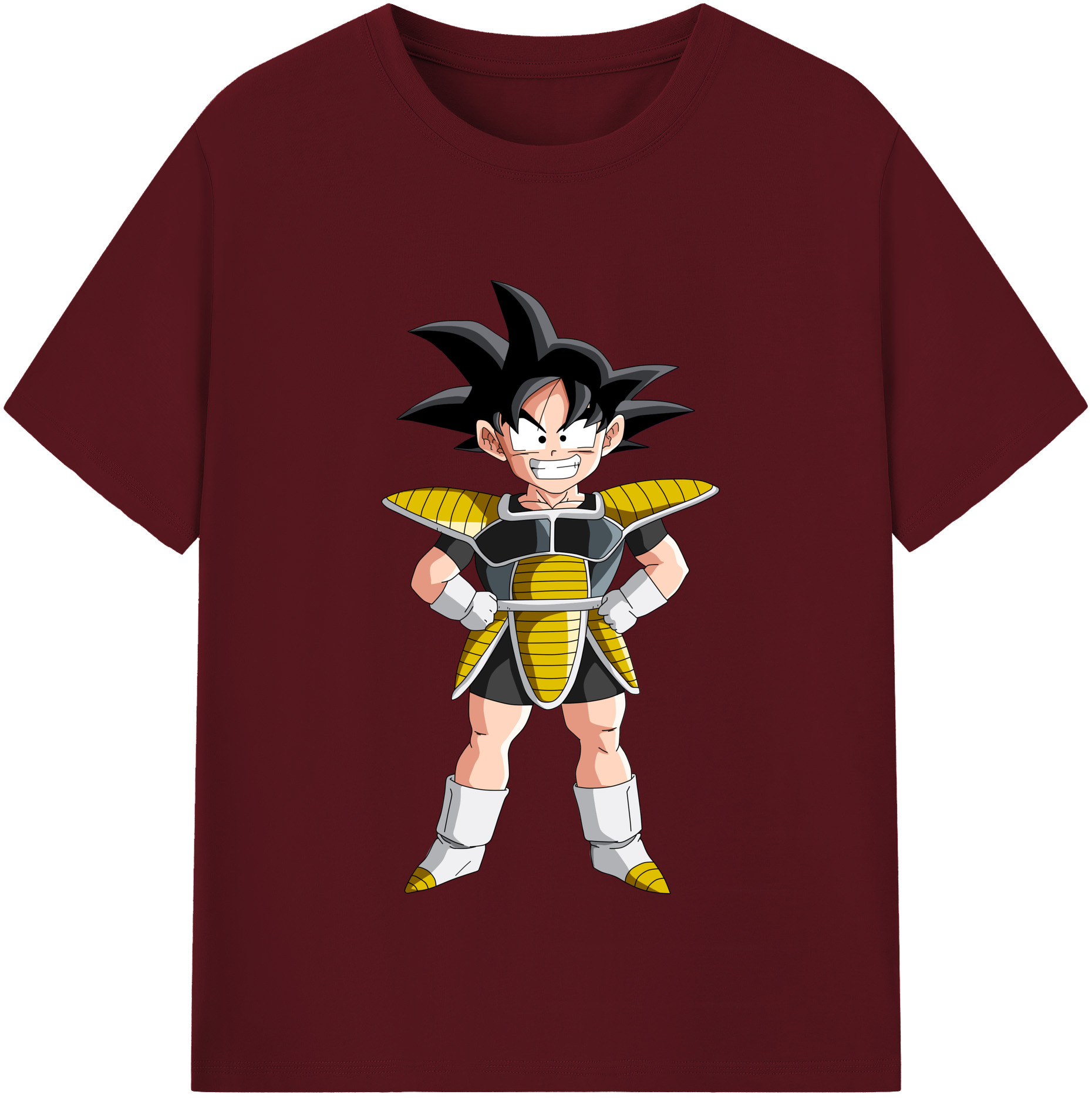 （画像用） ドラゴンボール 孫悟空（そん ごくう）Son Goku カカロット DRAGON BALL Kakarotto 綿100％半袖Tシャツ（フロントプリント）